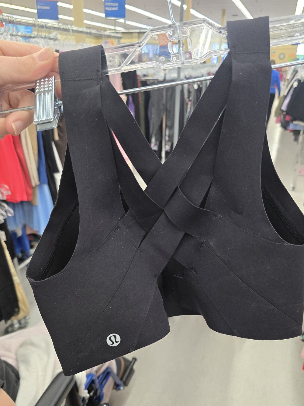 Lululemon Enlite Bra *Weave Size 32DD Black Ultralu Running Bra